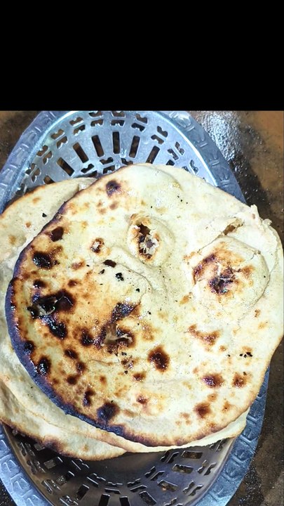 Dhaba Live Tandoori Roti Making Process | Kathal Sabji, Dal Fry & Desi Food
