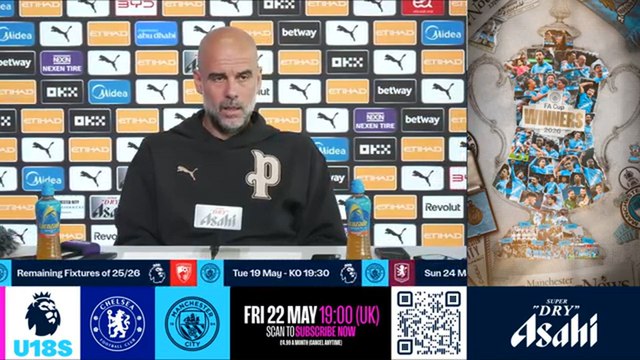 Pep Guardiola full press conference ahead of Manchester City vs Bournemouth | Premier League