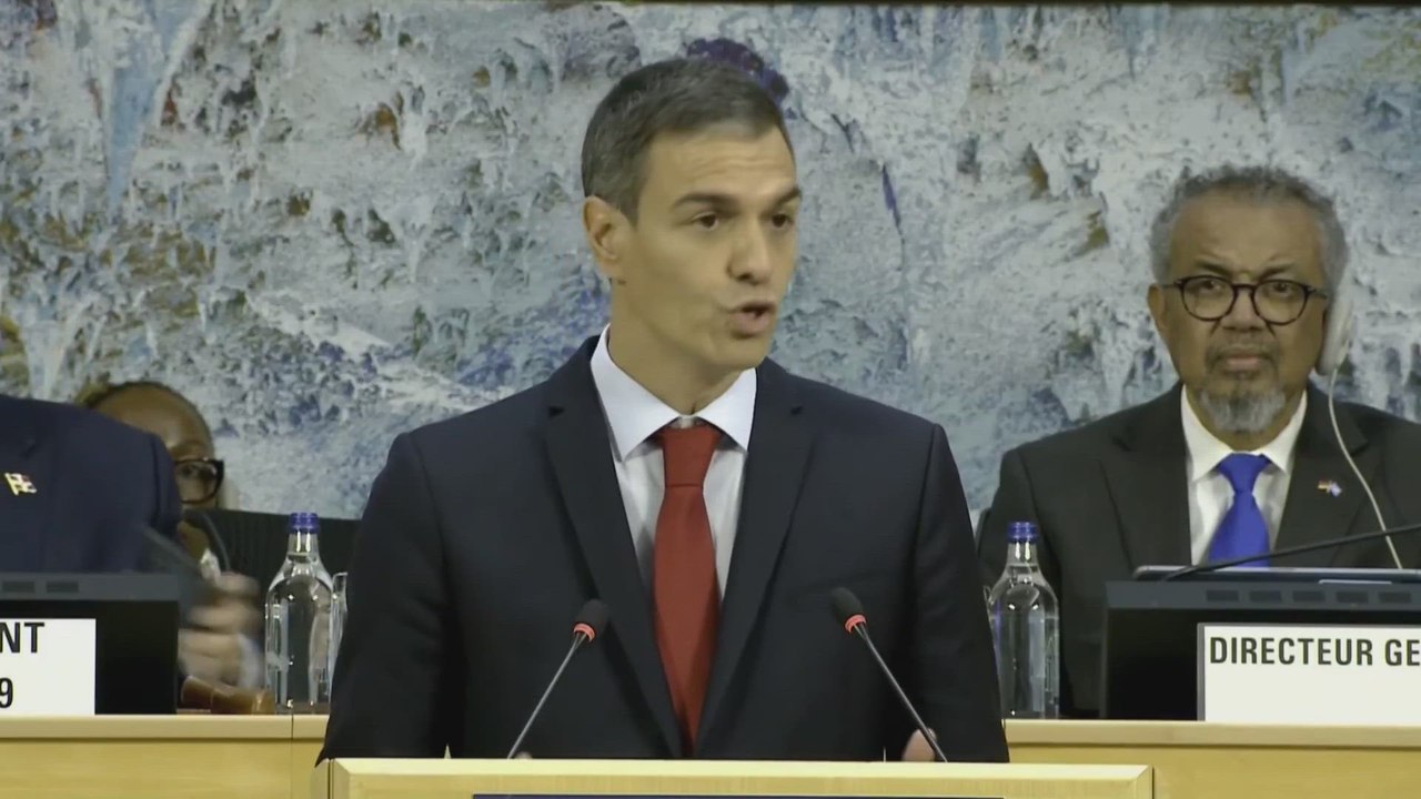 Sánchez manda un mensaje a Vox desde la Asamblea General de la OMS