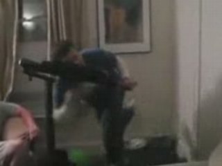 Tapis roulant en folie