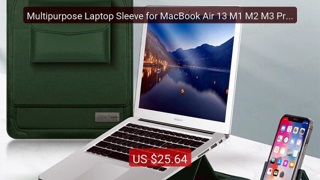 Multipurpose Laptop Sleeve for MacBook Air 13 M1 M2 M3 Pro 14 ... Best Buy 2026 | Great Quality!