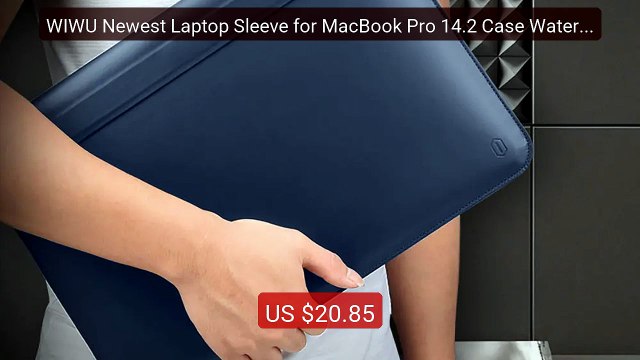 WIWU Newest Laptop Sleeve for MacBook Pro 14.2 Case Waterproof... Best Buy 2026 | Great Quality!