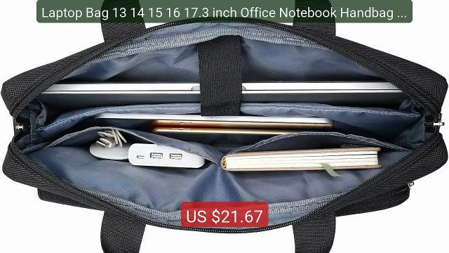 Laptop Bag 13 14 15 16 17.3 inch Office Notebook Handbag Tr... Top Pick 2026 | Unbeatable Price!