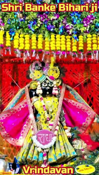 आज बांके बिहारी जी के मुख के अति निकट दर्शन 🙏 | Shri Banke Bihari Ji Close Darshan | Vrindavan | 2026