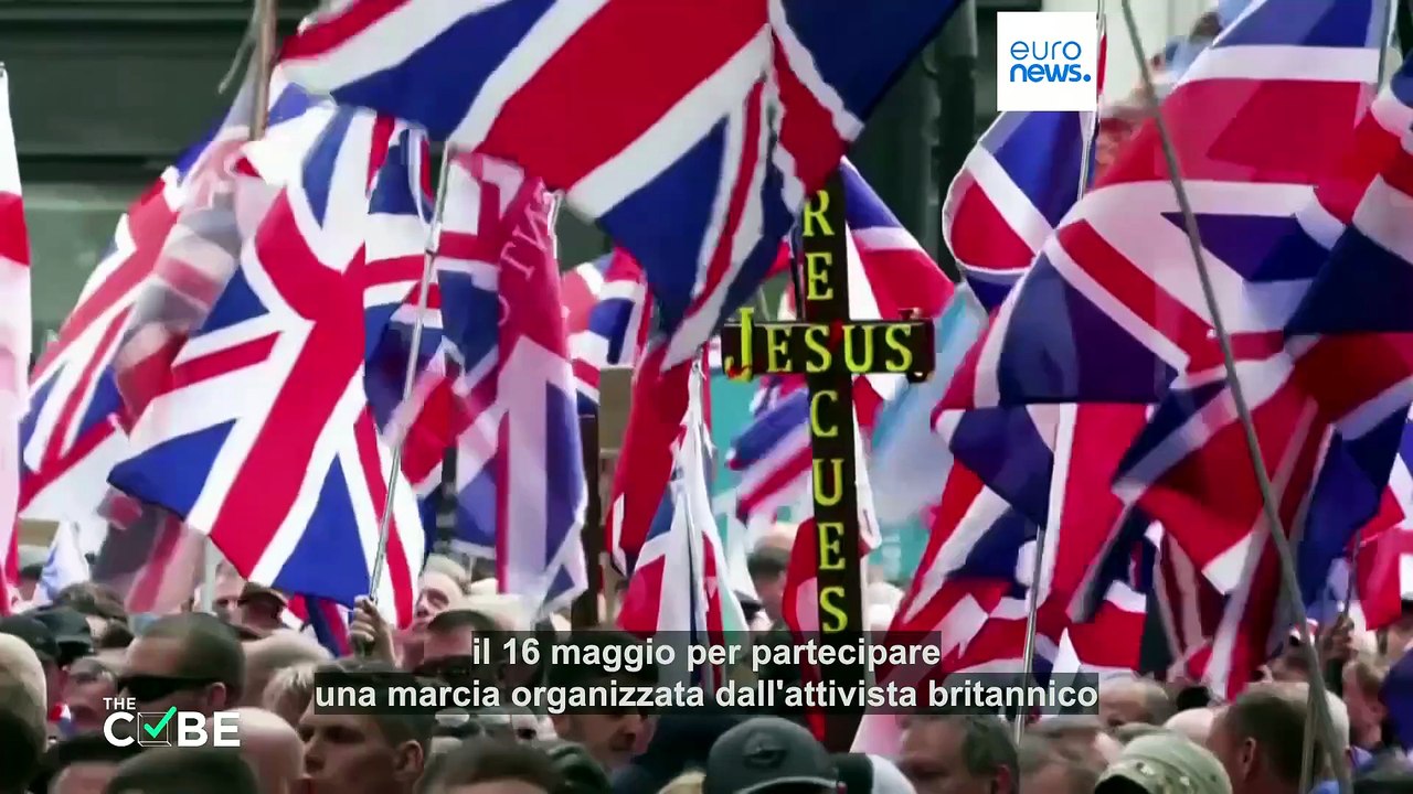 Esclusi da un corteo nel Regno Unito eurodeputati e influencer di estrema destra: chi sono