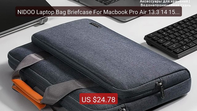 NIDOO Laptop Bag Briefcase For Macbook Pro Air 13.3 14 15.6 1... Amazing Value 2026 | Must Have!