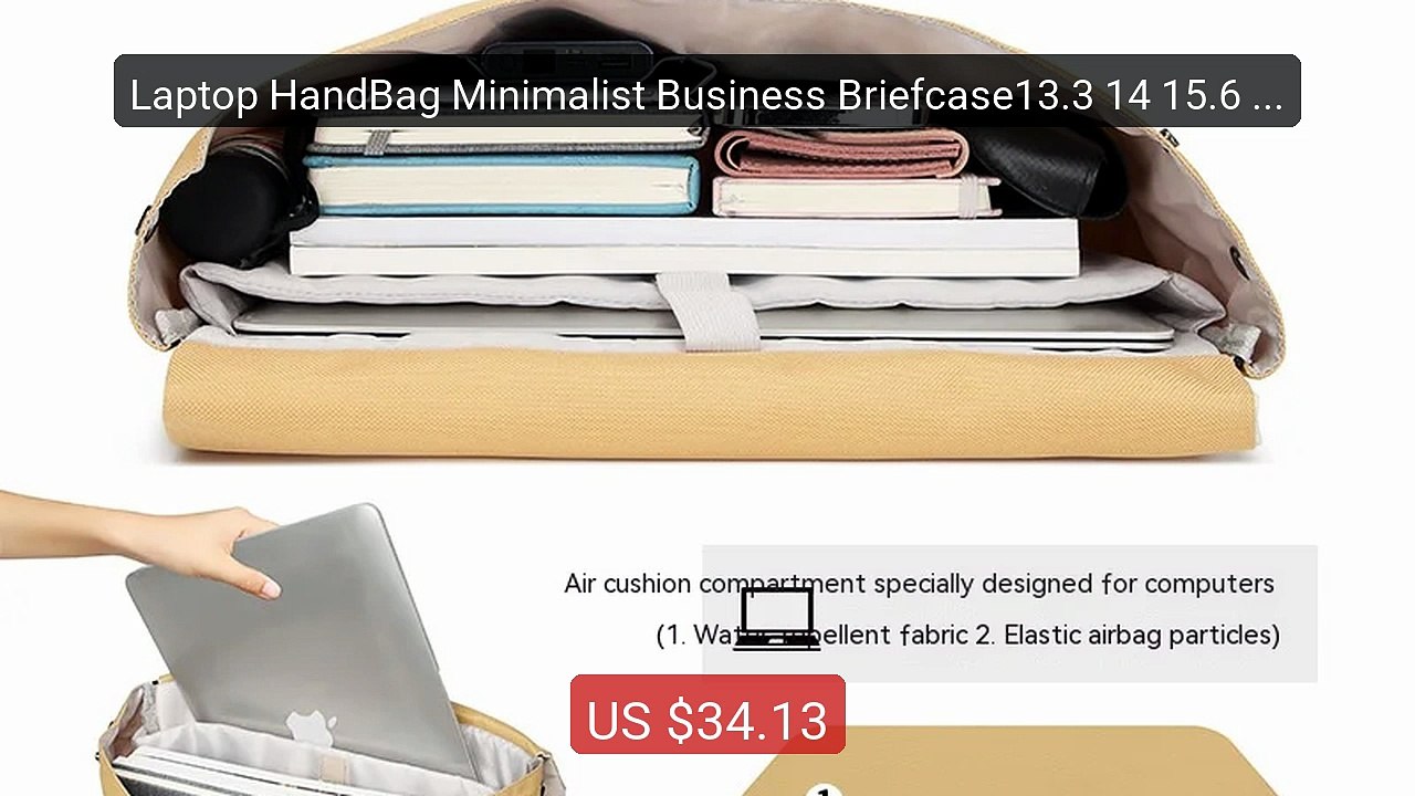 Laptop HandBag Minimalist Business Briefcase13.3 14 15.6 Inch For M... -- Top Rated 2026 | Buy Now!