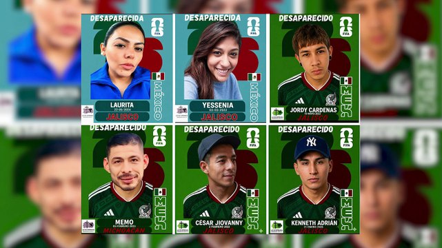 Colectivos usan formato de álbum de fútbol para exhibir crisis de desapariciones en Jalisco