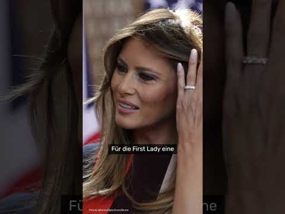 Melania Trump: Doppelgänger-Alarm bei Melania - First Lady kann Blamage nicht verhindern