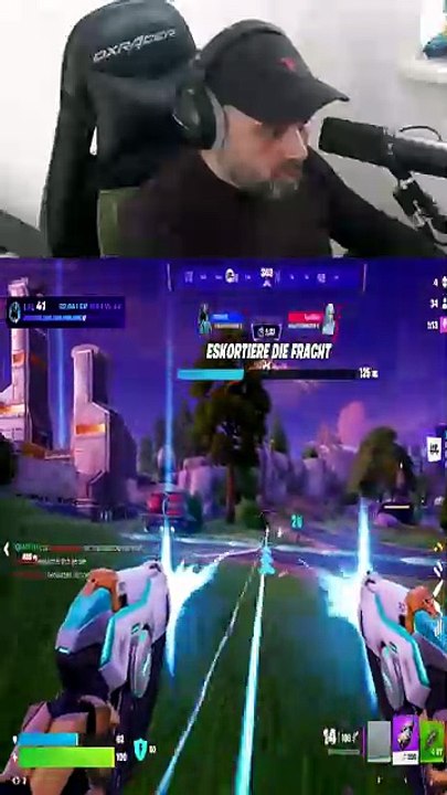 Fortnite Schießen, Knopf drücken, wegfliegen 😳 | TOKATX