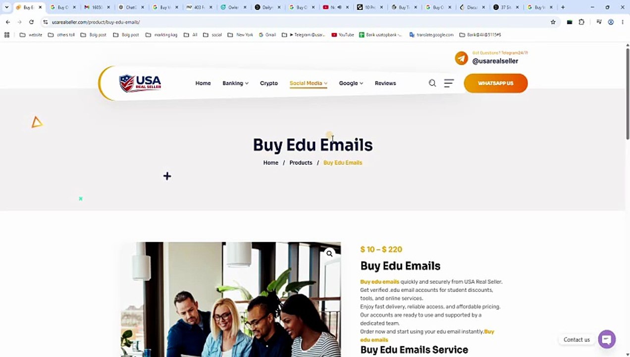 Top 12 Places to Buying  EDU Email in USA Top .. ....