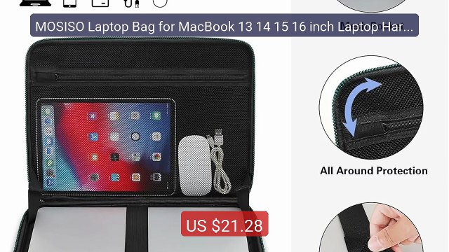 MOSISO Laptop Bag for MacBook 13 14 15 16 inch Laptop Hard Case Wat... Top Rated 2026 | Buy Now!