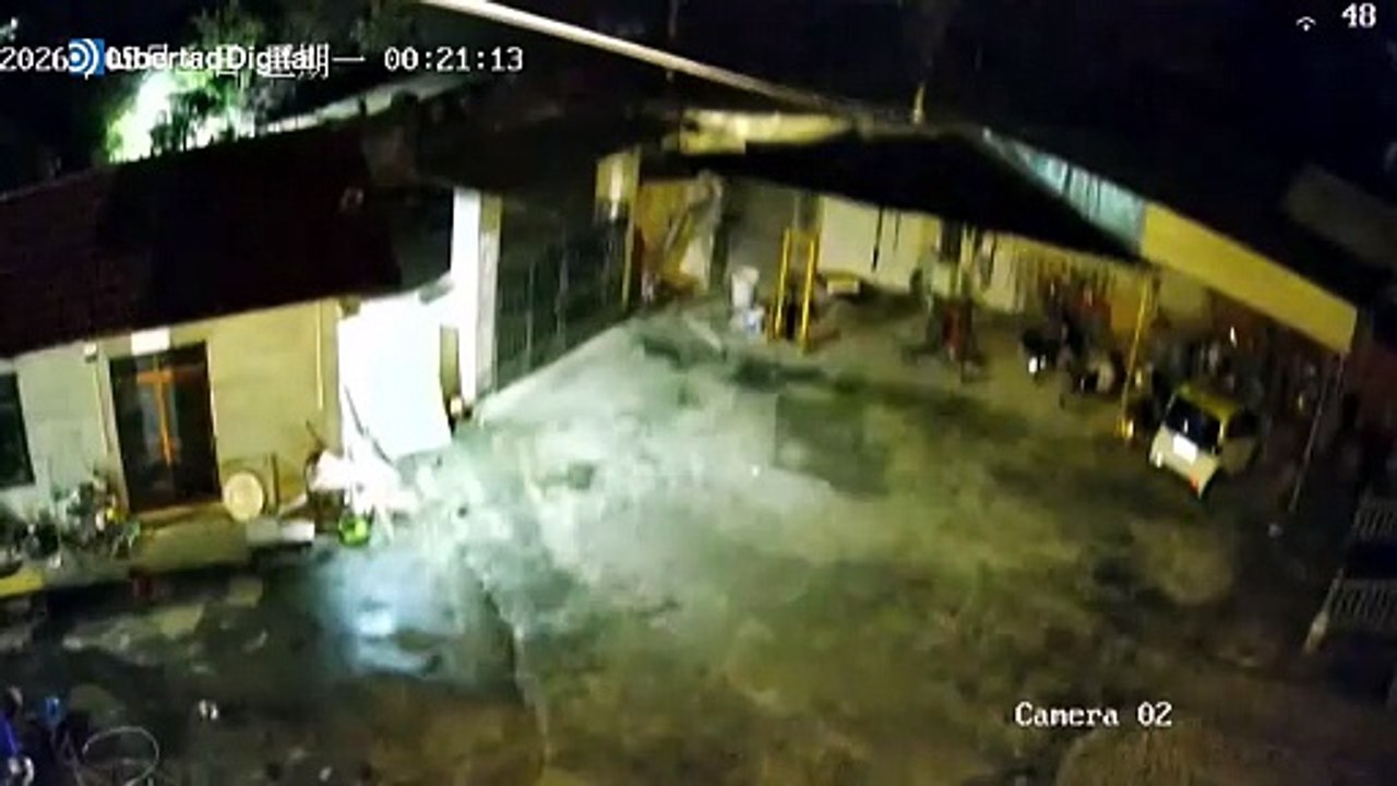 Varias casas se derrumban a causa de un terremoto de magnitud 5,2 en China