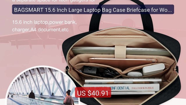 BAGSMART 15.6 Inch Large Laptop Bag Case Briefcase for Wome... Top Pick 2026 | Unbeatable Price!