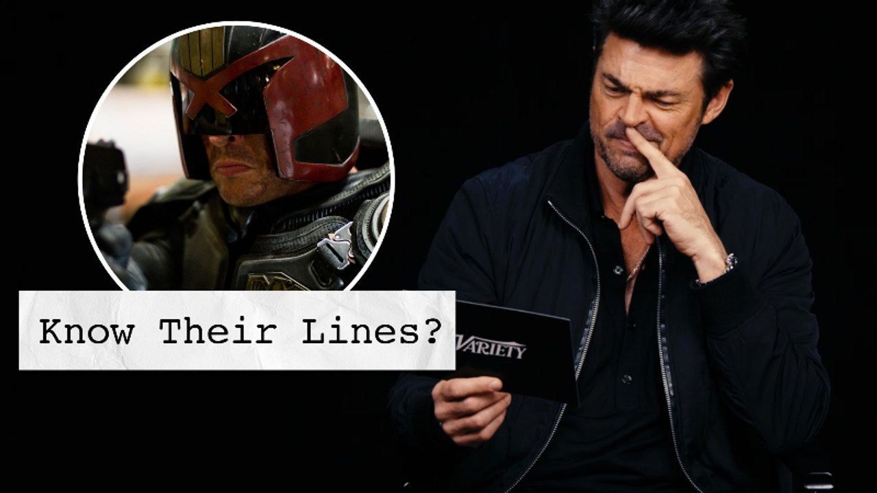 Does Karl Urban Know His Lines?
