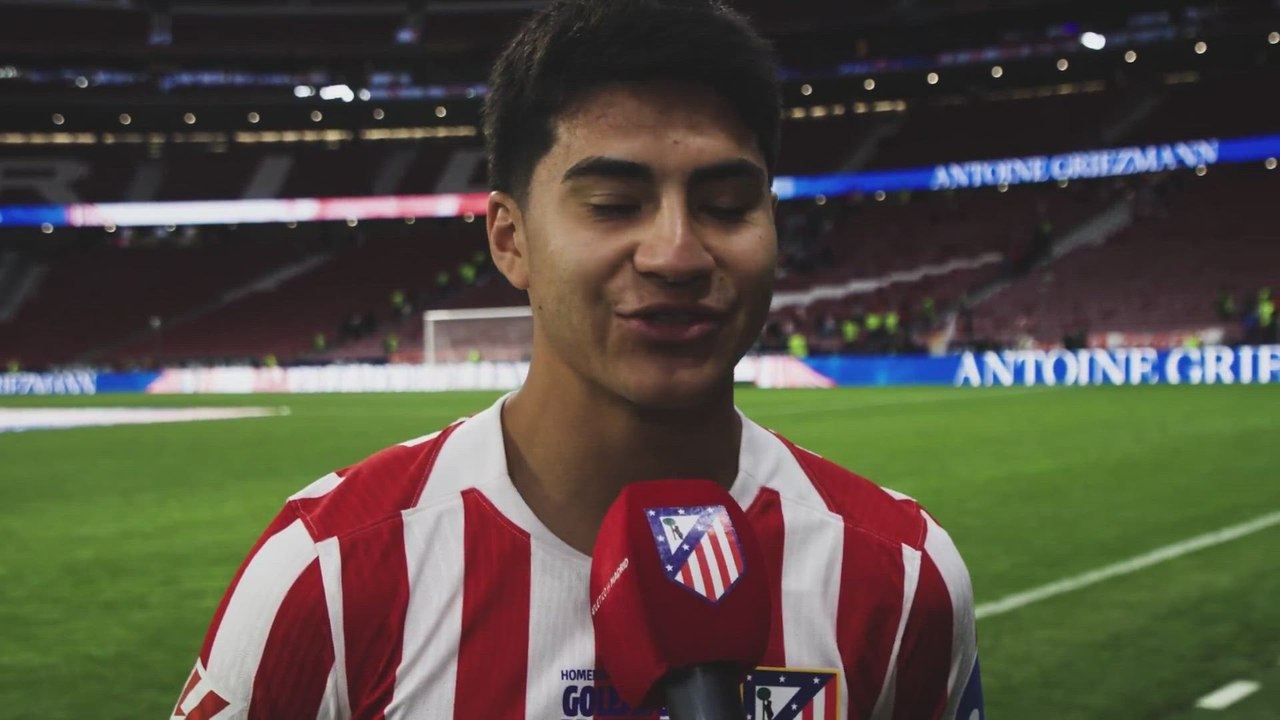 El sueño cumplido de Obed Vargas de jugar con Griezmann en su despedida | Atlético de Madrid
