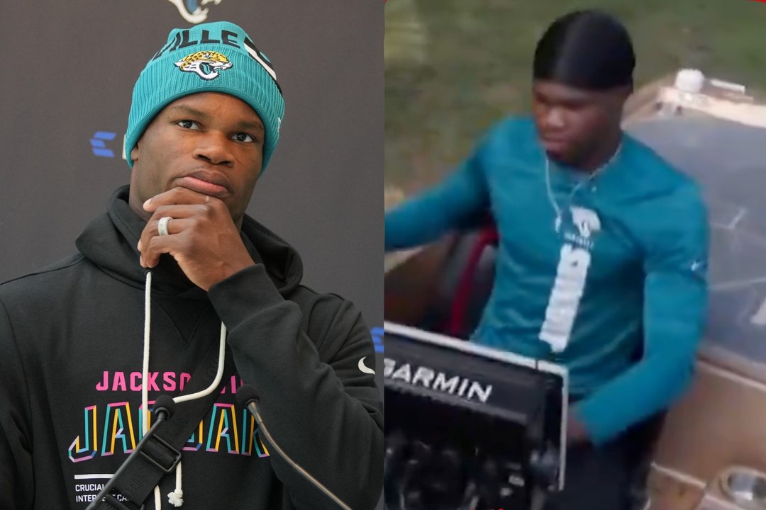 Travis Hunter flexes custom $200K fishing boat during NFL offseason