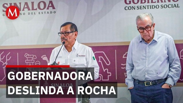 Gobernadora de Sinaloa dice que Sedena envió a Gerardo Mérida y deslinda a Rocha Moya