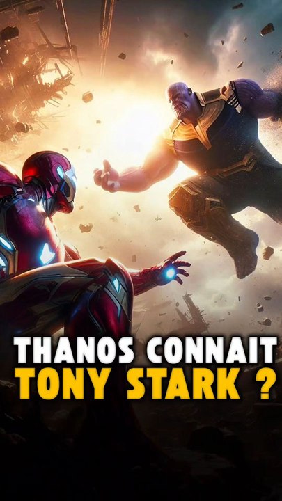 Comment THANOS connaissait IRON MAN avant INFINITY WAR ? 🤨