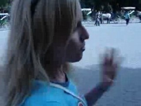 polonaise en vacance a Marrakesh