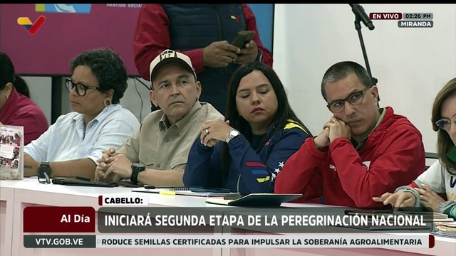 PSUV anunció las rutas para la segunda fase de la Gran Peregrinación Nacional