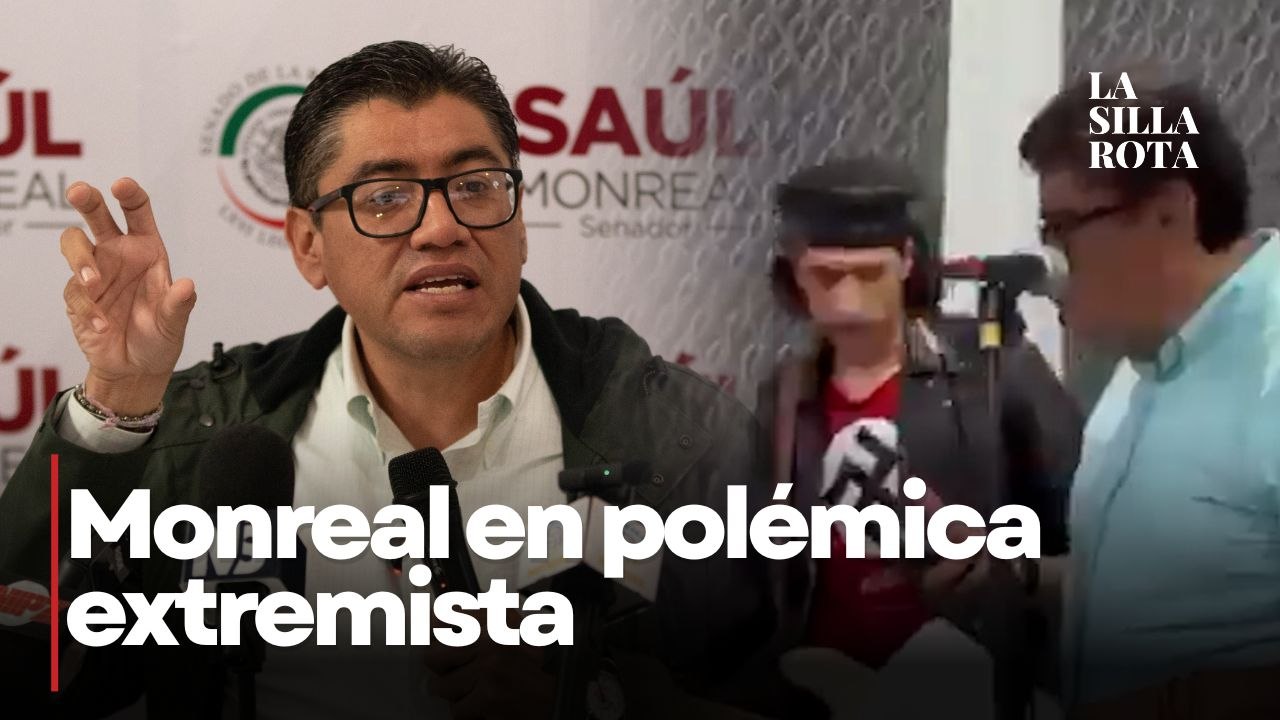 Polémica en Morena: Saúl Monreal presenta grupo con símbolo extremista