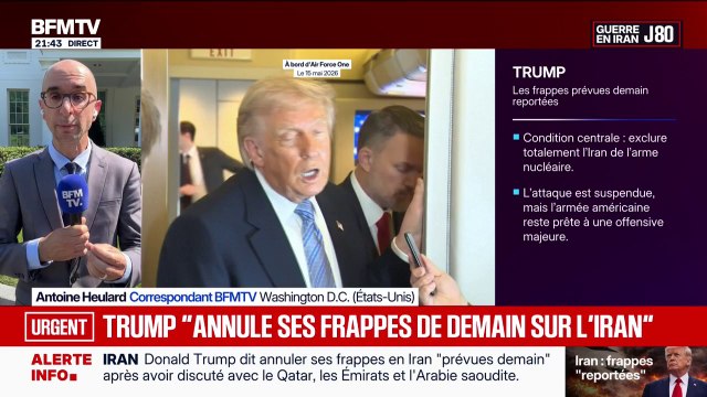 Guerre au Moyen-Orient: les négociations sont désormais sérieuses avec l’Iran, selon Donald Trump