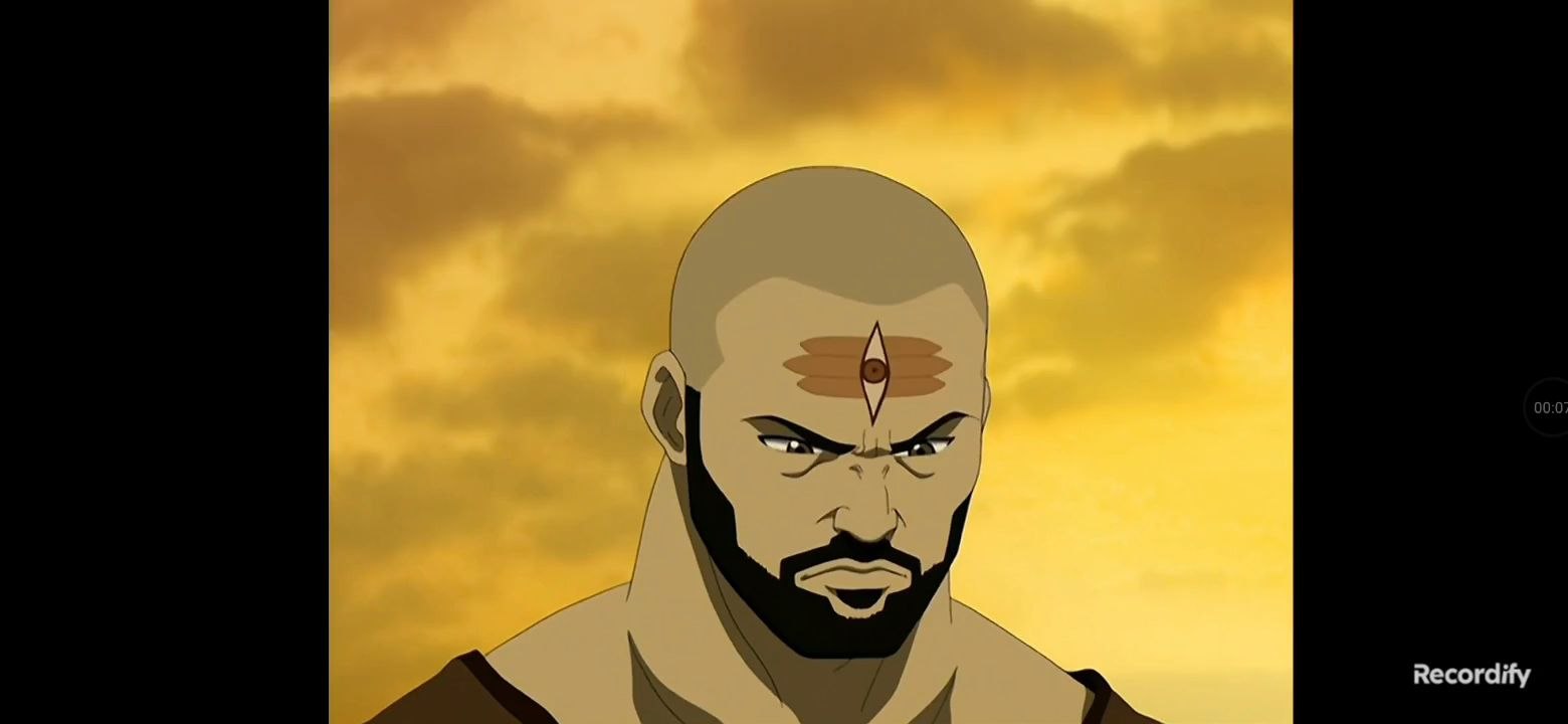 Combustion Man finds Team Avatar no sound all action cut