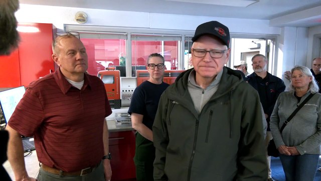 Gov. Walz in northern Minnesota to get a first-hand look wildfires