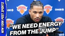 Josh Hart Explains How Knicks Can Rebuild Momentum After Long Break!