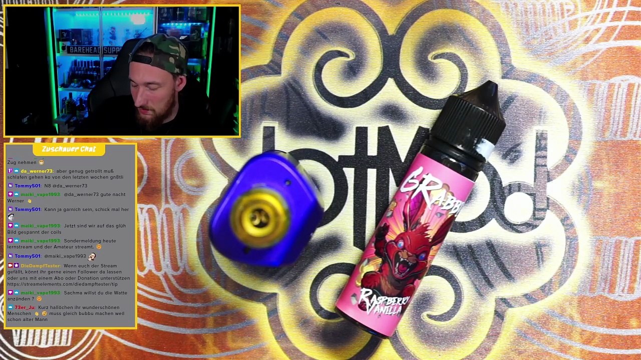 6 Rabbits Raspberry Vanilla Liquid Geschmackstest