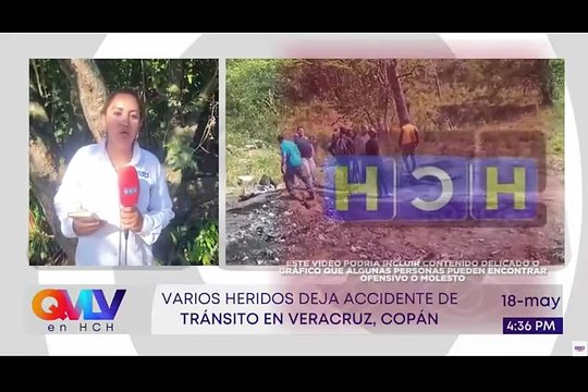 ¡Se salvaron de milagro! Fuerte accidente en Copán deja tres personas heridas