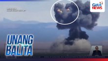 2 fighter jet, nagbanggaan at bumagsak sa isang air demonstration event; 4 na sakay, ligtas | Unang Balita