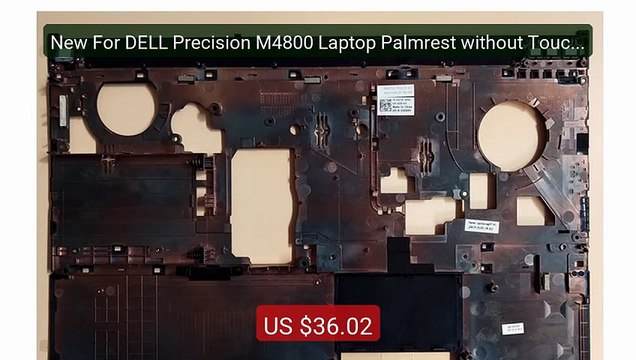 New For DELL Precision M4800 Laptop Palmrest without Touchpad ... Best Buy 2026 | Great Quality!