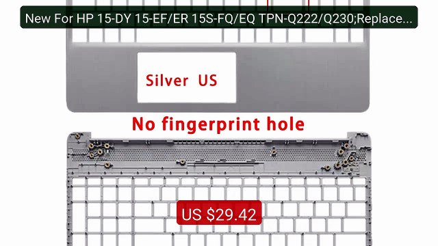 New For HP 15-DY 15-EF/ER 15S-FQ/EQ TPN-Q222/Q230;Replacemen L... Hot Deal 2026 | Limited Offer!