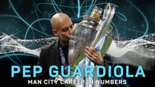 Pep Guardiola - Man City Career in Numbers