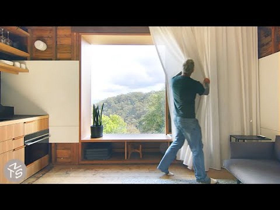 NEVER TOO SMALL: Architect’s Blue Mountains Cabin, Sydney 28sqm/310sqft