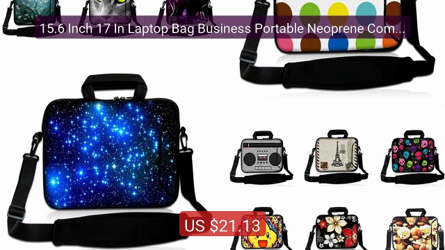 15.6 Inch 17 In Laptop Bag Business Portable Neoprene Computer Hand... Top Rated 2026 | Buy Now!