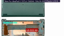 New For IdeaPad 3 15ITL6 15ADA6 15ALC6 2021 Plastic LCD Back Cover/... -- Top Rated 2026 | Buy Now!