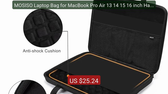 MOSISO Laptop Bag for MacBook Pro Air 13 14 15 16 inch Hard Sh... Hot Deal 2026 | Limited Offer!