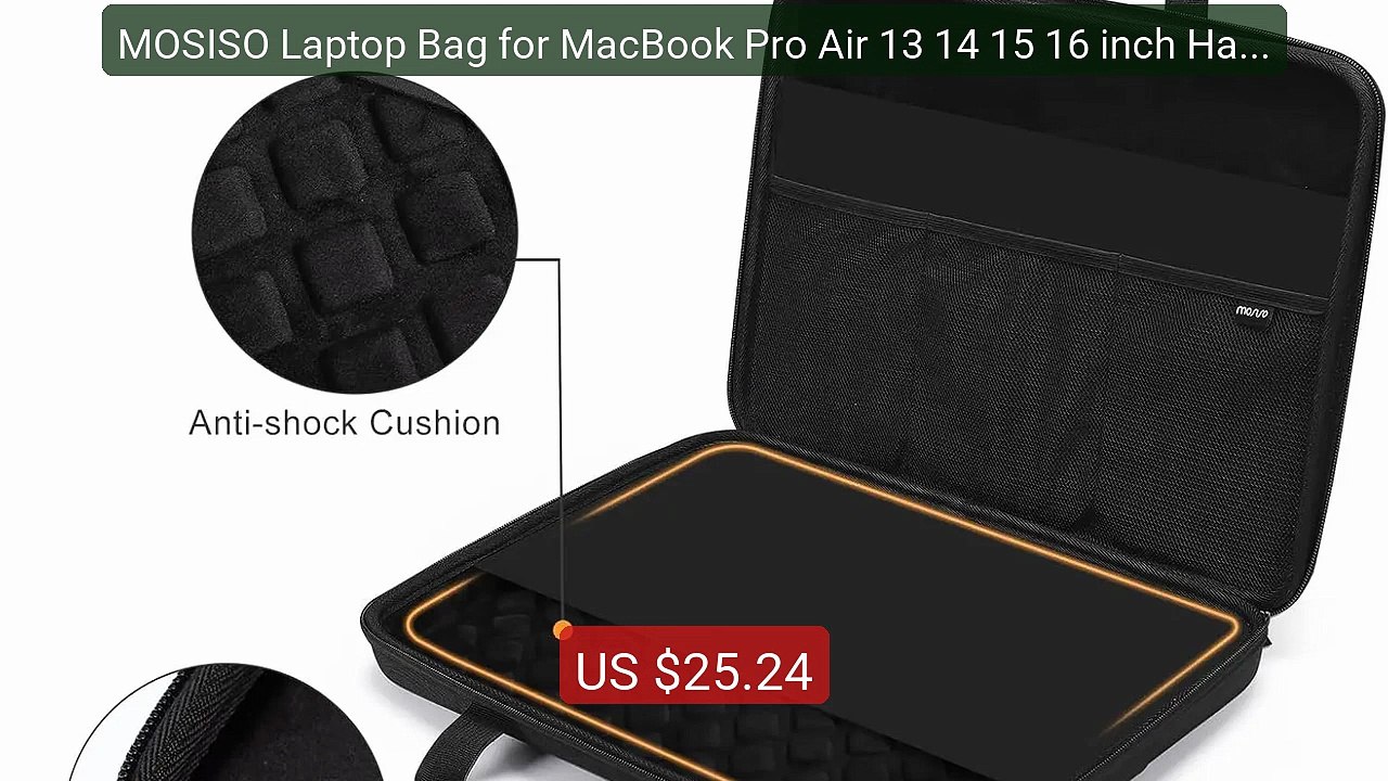 MOSISO Laptop Bag for MacBook Pro Air 13 14 15 16 inch Hard Sh... -- Hot Deal 2026 | Limited Offer!
