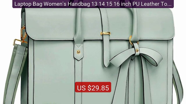 Laptop Bag Women's Handbag 13 14 15 16 inch PU Leather Tote Bag Cas... Top Rated 2026 | Buy Now!
