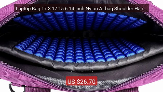 Laptop Bag 17.3 17 15.6 14 Inch Nylon Airbag Shoulder Handbag Comp... Best Deal 2026 | Shop Now!
