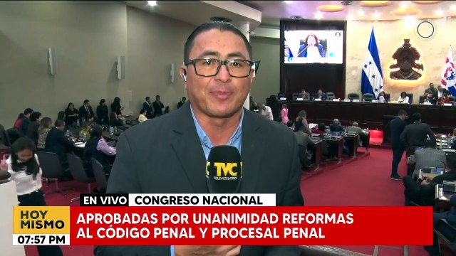 Aprobadas por unanimisdad reformas al código penal y procesal penal