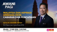 AWANI pagi: Malaysia Dan Aspirasi Angkasa 2030| Cabaran Dan Pencapaian