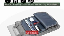 Vertical Laptop Bag Computer Shoulder Handbag for MacBook Pro ... -- Best Buy 2026 | Great Quality!