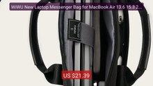 WiWU New Laptop Messenger Bag for MacBook Air 13.6 15.3 2023 14 16... -- Best Deal 2026 | Shop Now!