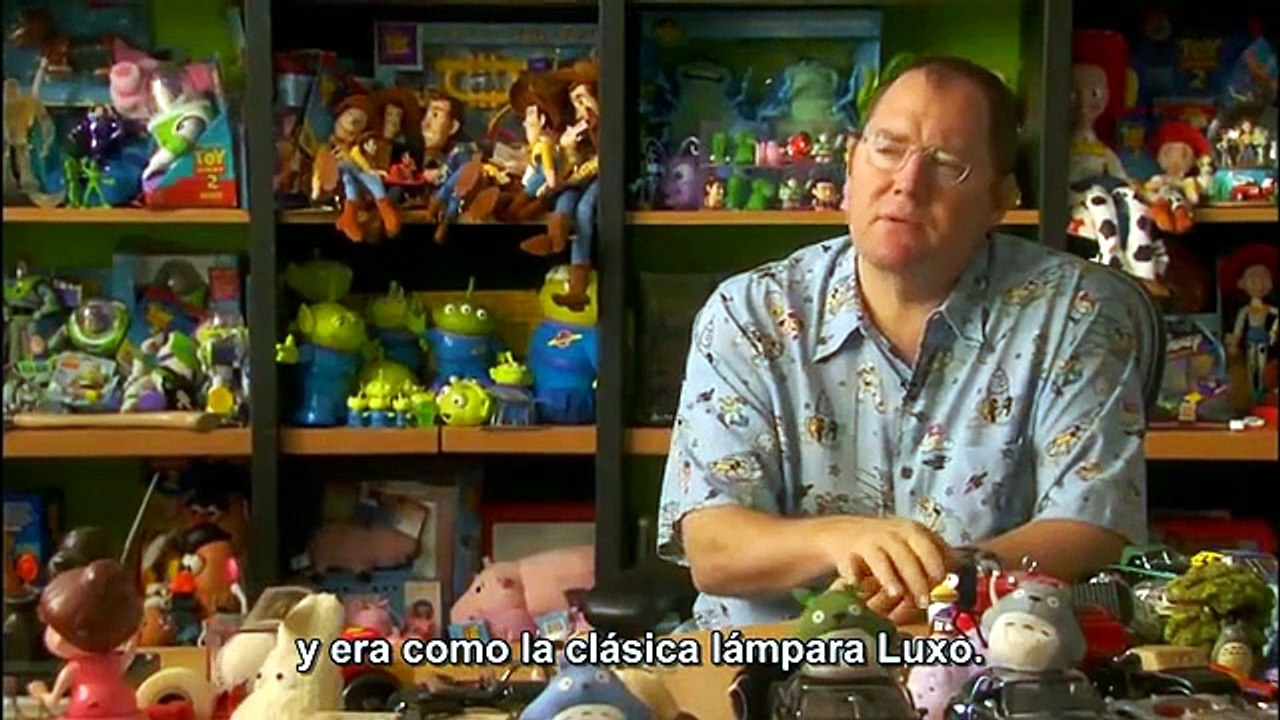 La historia de Pixar