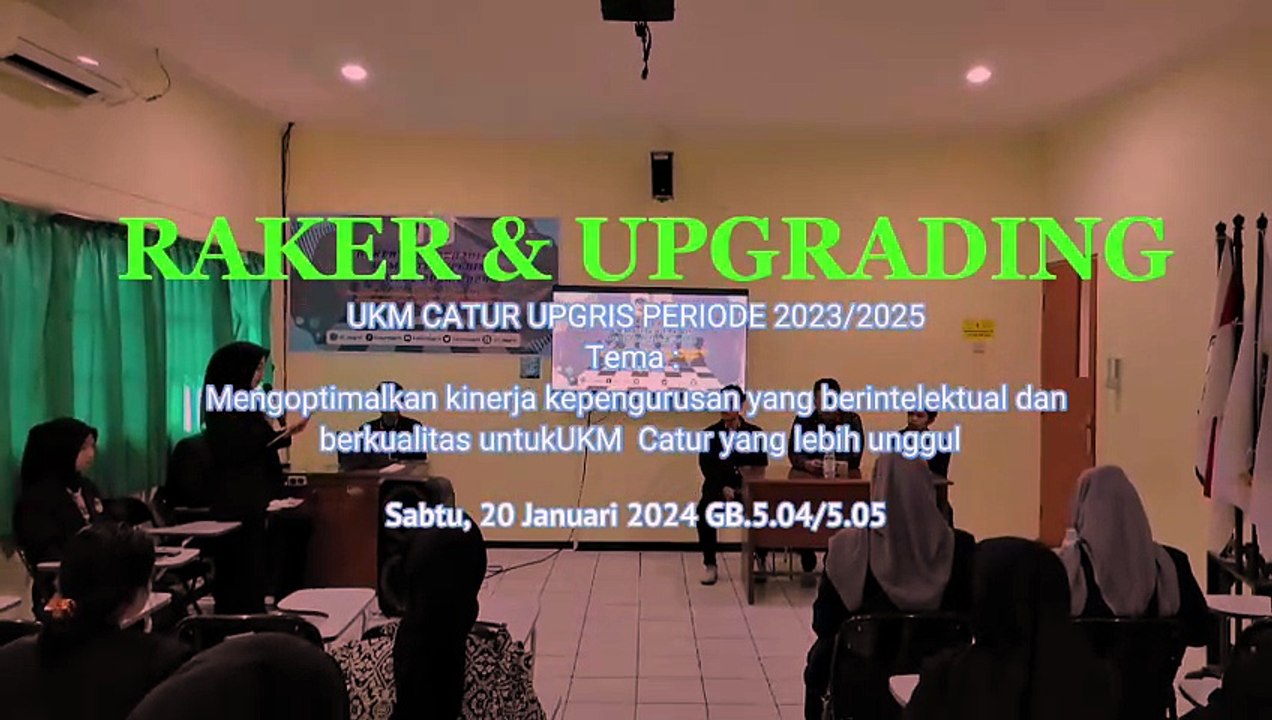 Raker & uprading mahasiswa