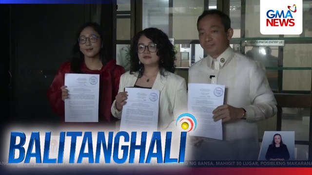 House Prosecution team sa impeachment ni VPSD, naghain ng formal entry of appearance sa impeachment court | Balitanghali
